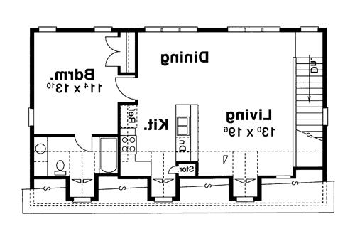 Garage Apt. image of HANSON IV House Plan